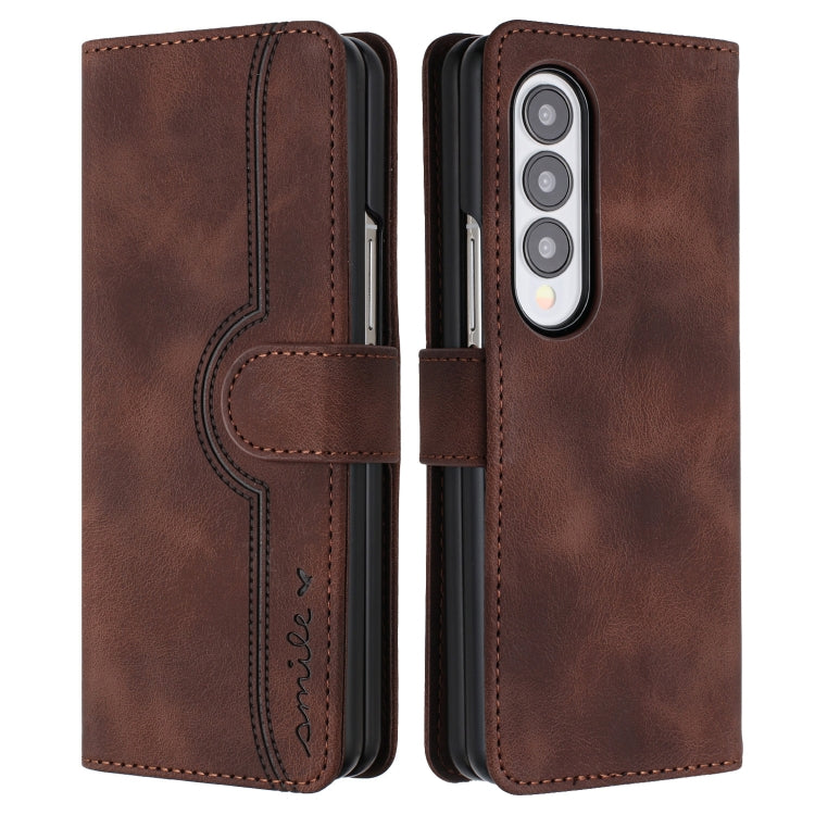 Heart Pattern Skin Feel Leather Phone Case