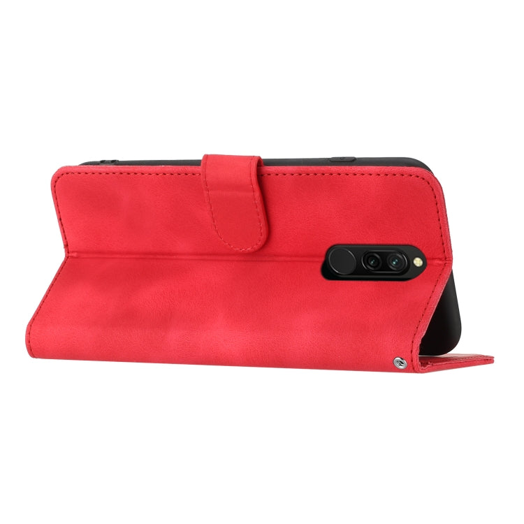 Heart Pattern Skin Feel Leather Phone Case