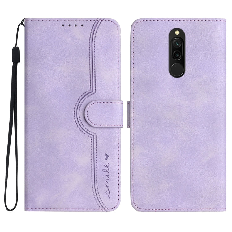 Heart Pattern Skin Feel Leather Phone Case