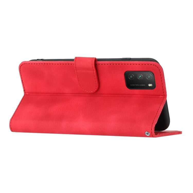 Heart Pattern Skin Feel Leather Phone Case