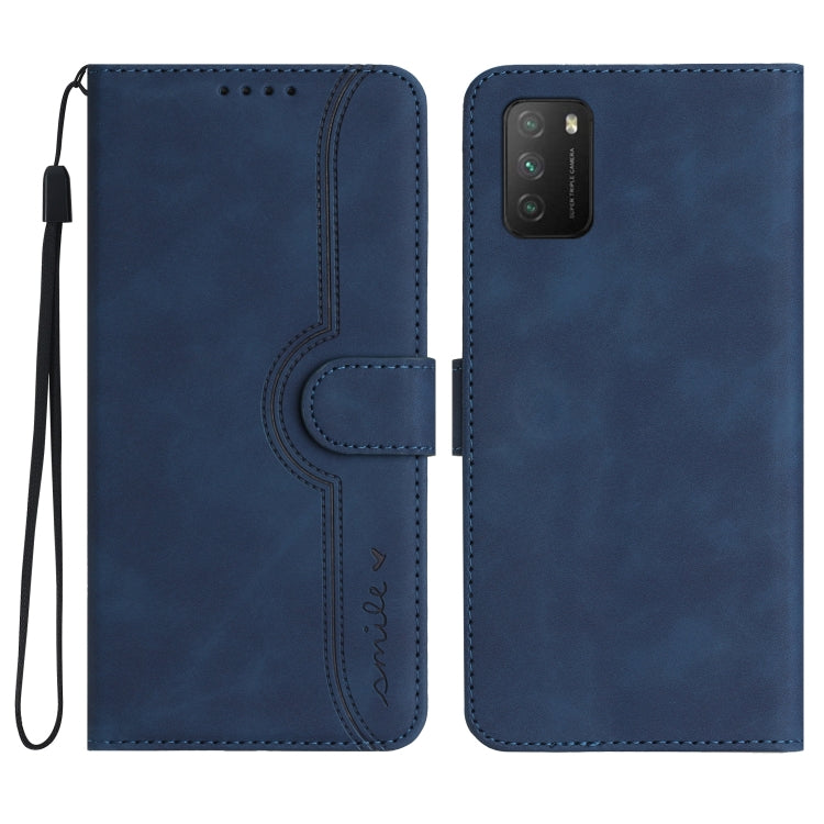 Heart Pattern Skin Feel Leather Phone Case