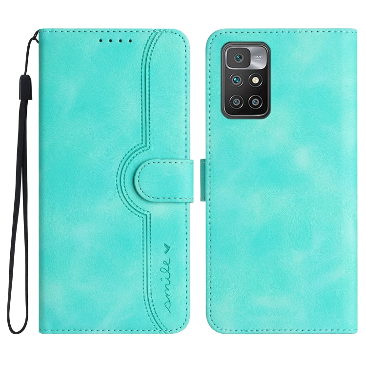 Heart Pattern Skin Feel Leather Phone Case