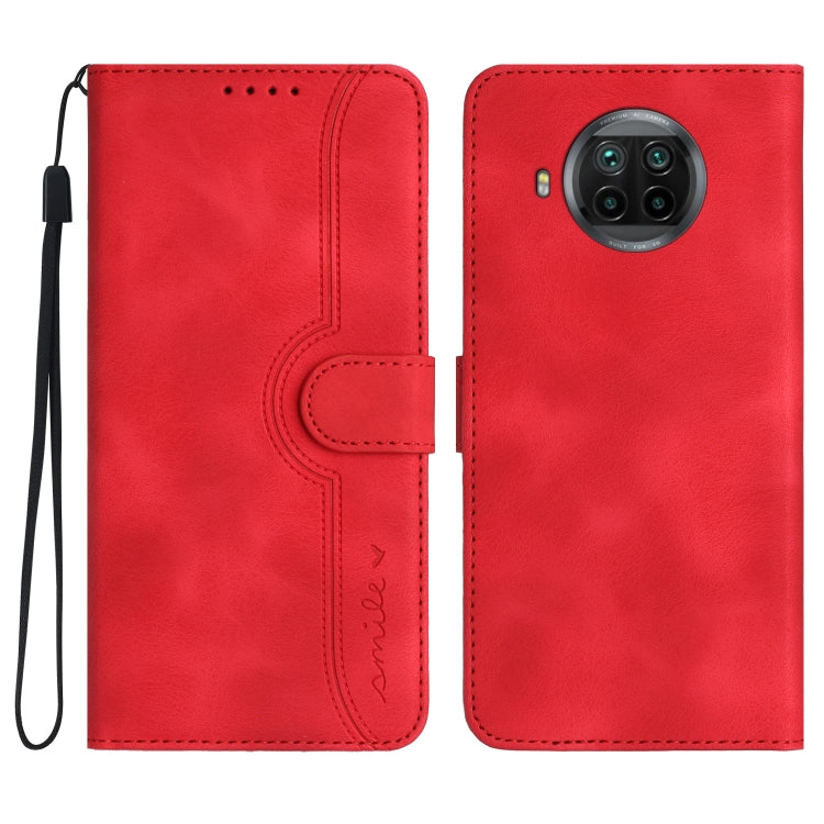 Heart Pattern Skin Feel Leather Phone Case
