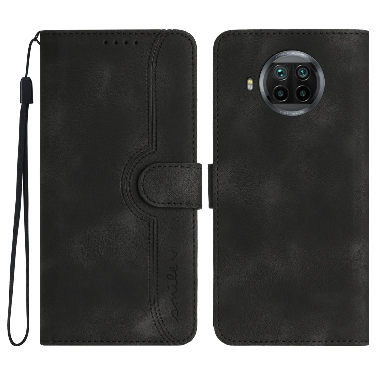 Heart Pattern Skin Feel Leather Phone Case