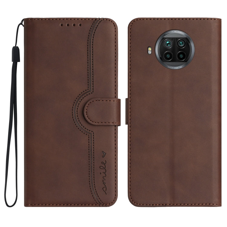 Heart Pattern Skin Feel Leather Phone Case