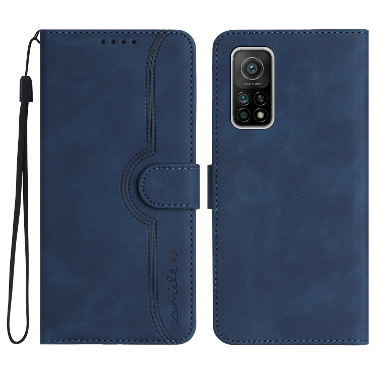 Heart Pattern Skin Feel Leather Phone Case