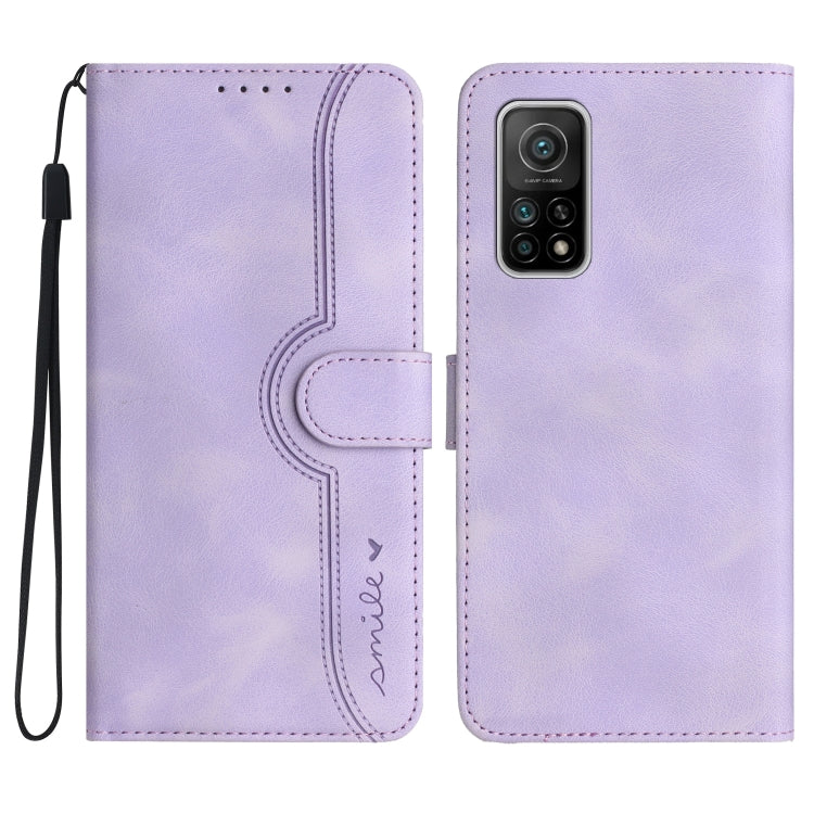 Heart Pattern Skin Feel Leather Phone Case
