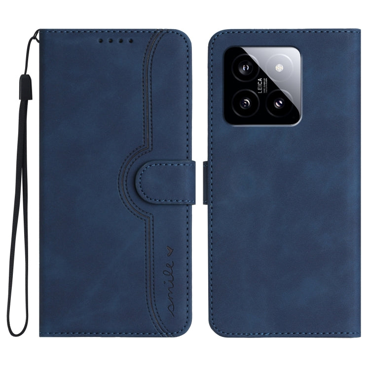 Heart Pattern Skin Feel Leather Phone Case