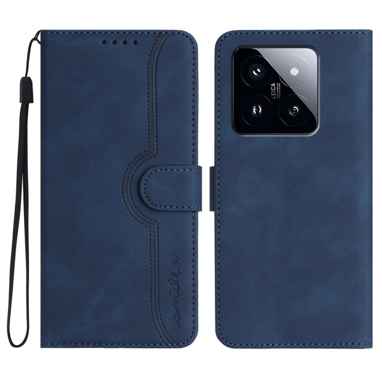 Heart Pattern Skin Feel Leather Phone Case