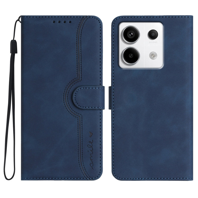 Heart Pattern Skin Feel Leather Phone Case