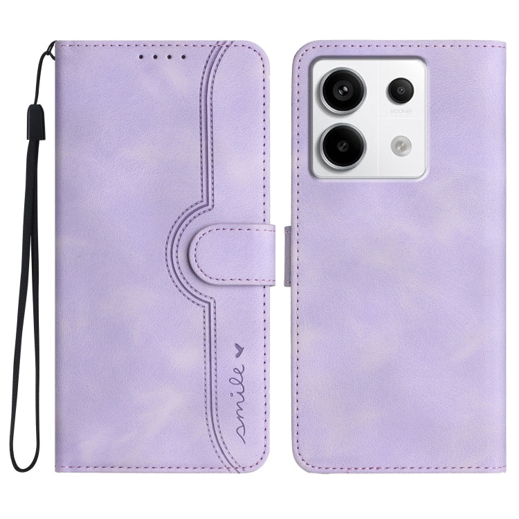 Heart Pattern Skin Feel Leather Phone Case