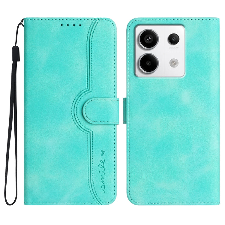Heart Pattern Skin Feel Leather Phone Case