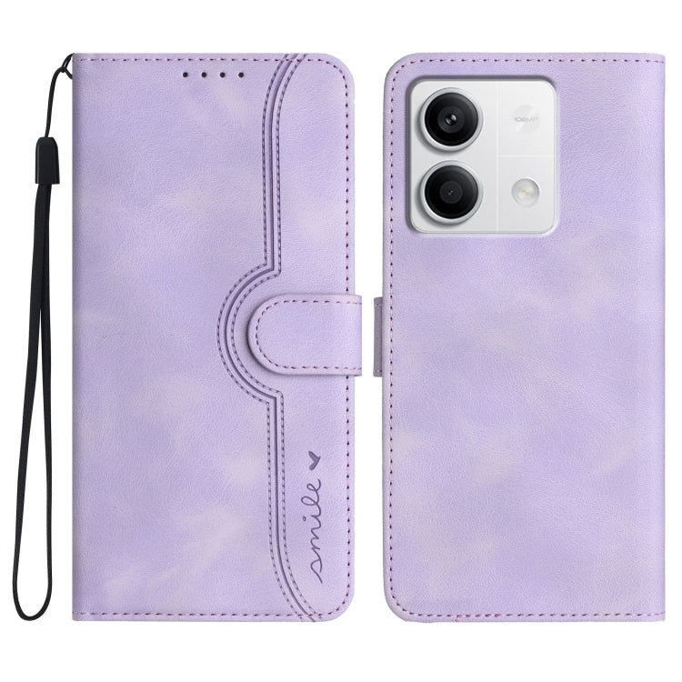 Heart Pattern Skin Feel Leather Phone Case