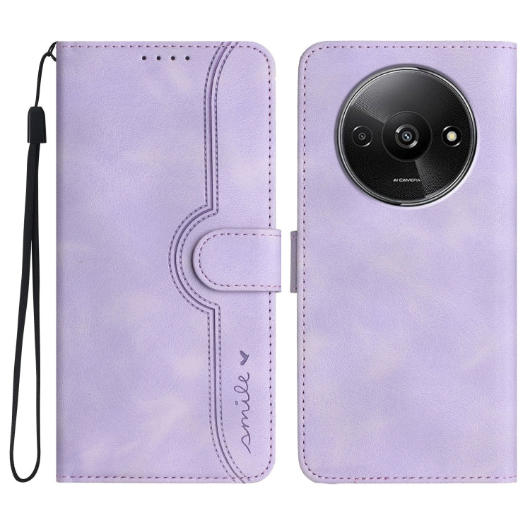 Heart Pattern Skin Feel Leather Phone Case