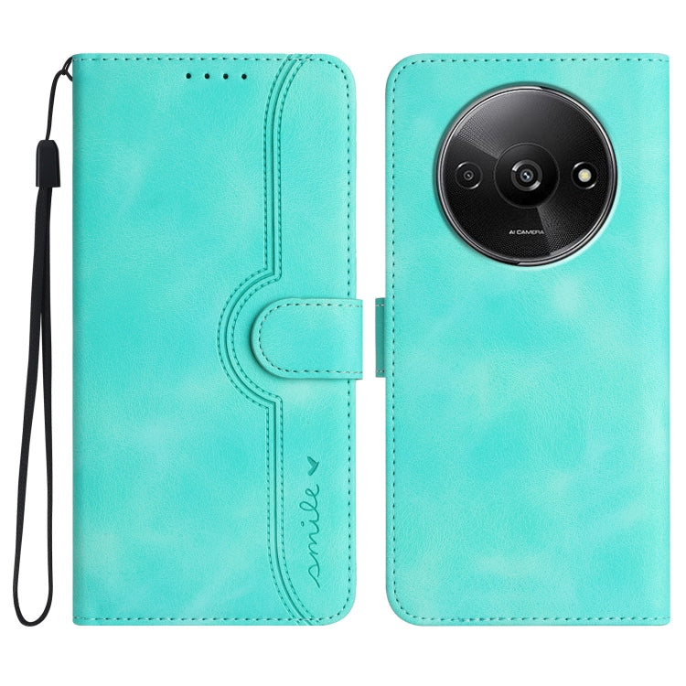 Heart Pattern Skin Feel Leather Phone Case