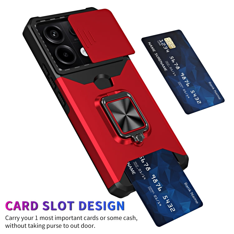 Camera Shield Card Slot PC+TPU Phone Case