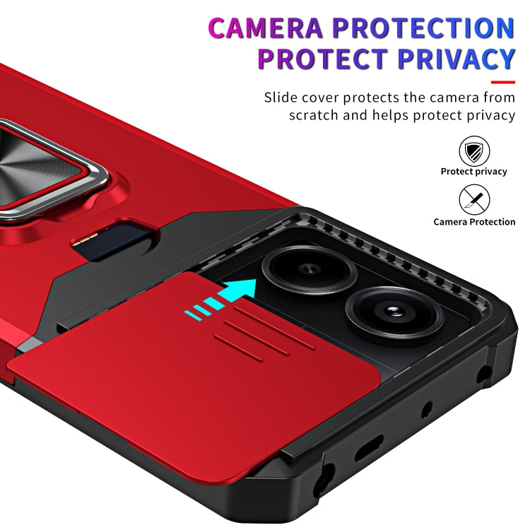 Camera Shield Card Slot PC+TPU Phone Case