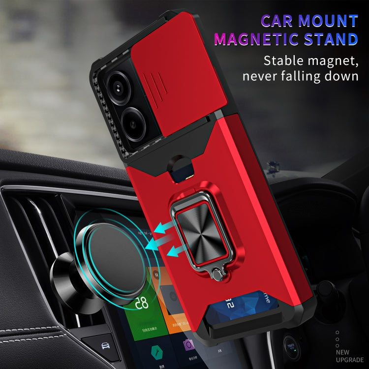 Camera Shield Card Slot PC+TPU Phone Case