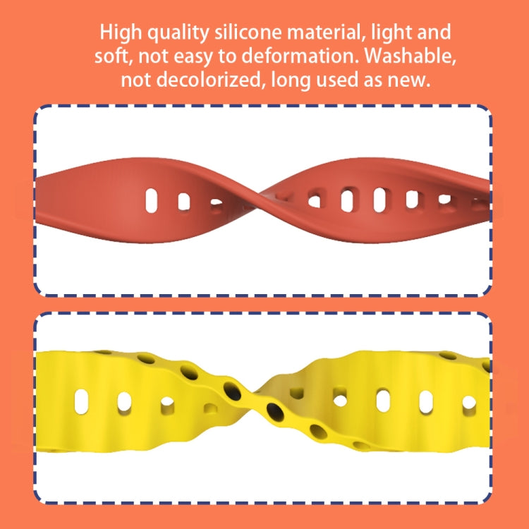 Mijobs Metal Shell Silicone Watch Band