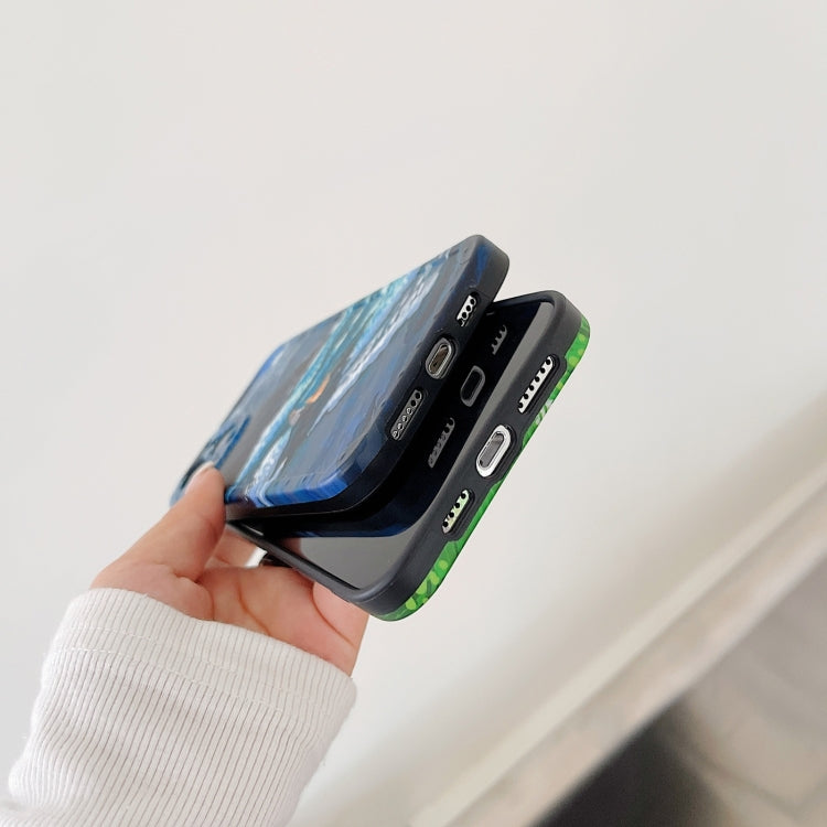 Oil Painting IMD Straight TPU Phone Case, For iPhone 14 Pro Max, For iPhone 14 Pro, For iPhone 14 Plus