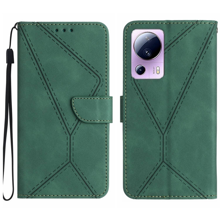 Stitching Embossed Leather Phone Case