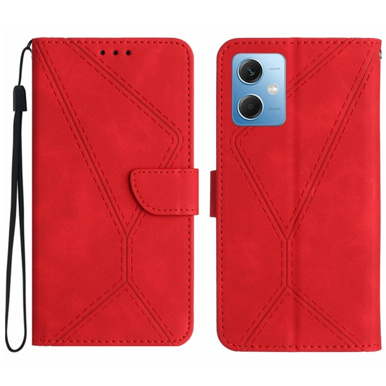 Stitching Embossed Leather Phone Case