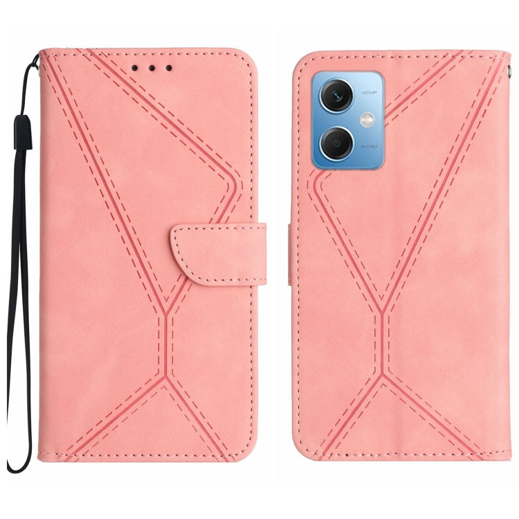 Stitching Embossed Leather Phone Case