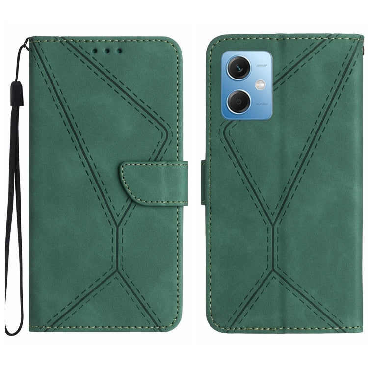 Stitching Embossed Leather Phone Case