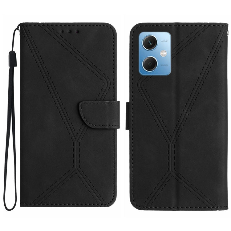 Stitching Embossed Leather Phone Case