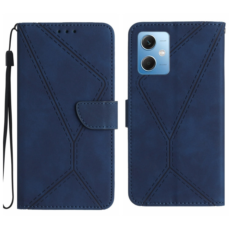 Stitching Embossed Leather Phone Case