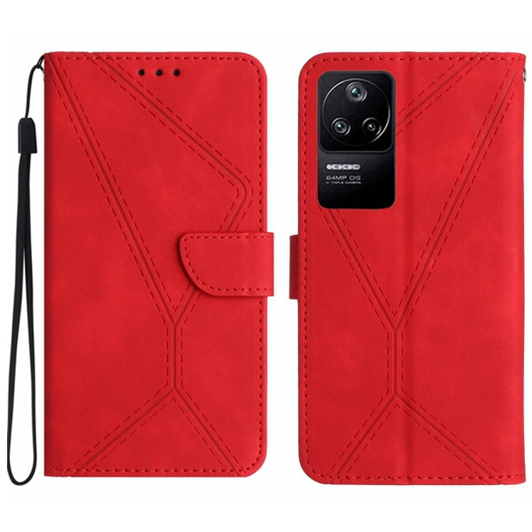 Stitching Embossed Leather Phone Case