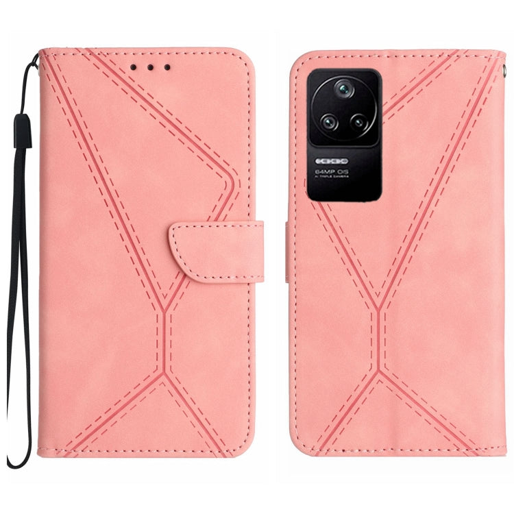 Stitching Embossed Leather Phone Case