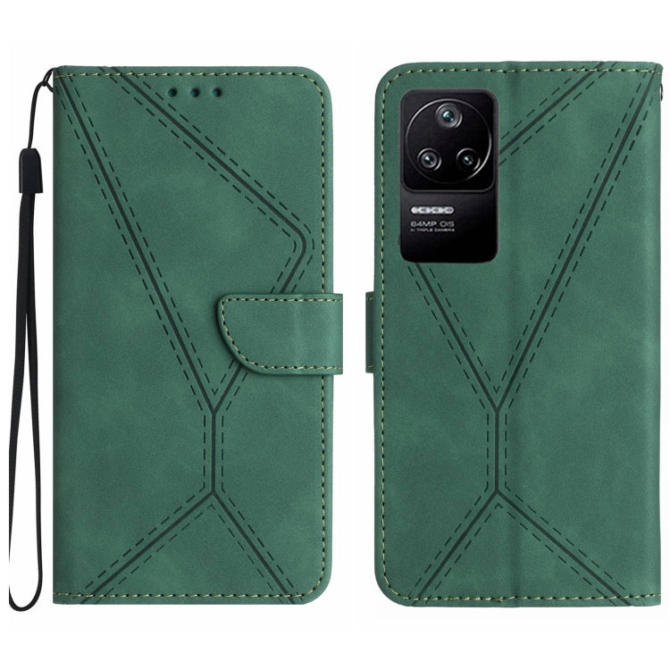 Stitching Embossed Leather Phone Case