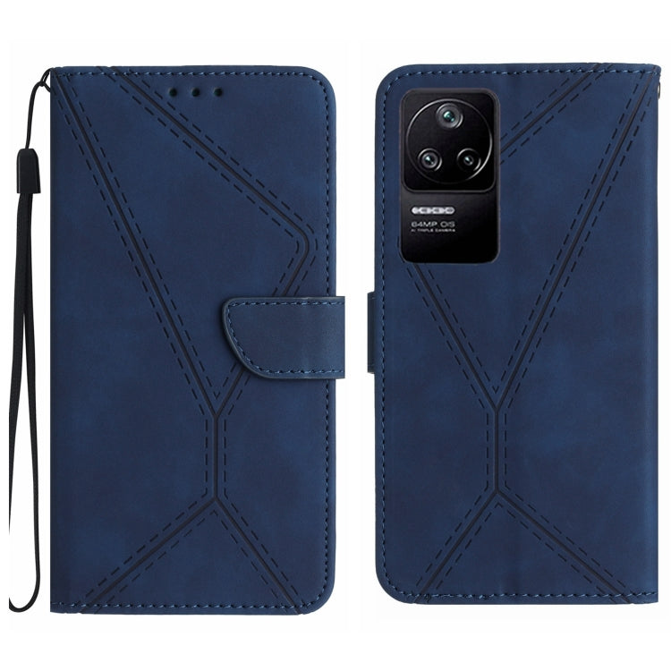 Stitching Embossed Leather Phone Case