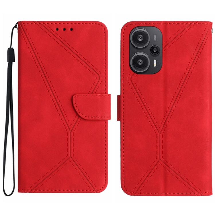 Stitching Embossed Leather Phone Case