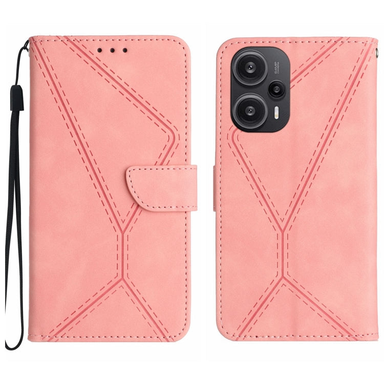 Stitching Embossed Leather Phone Case
