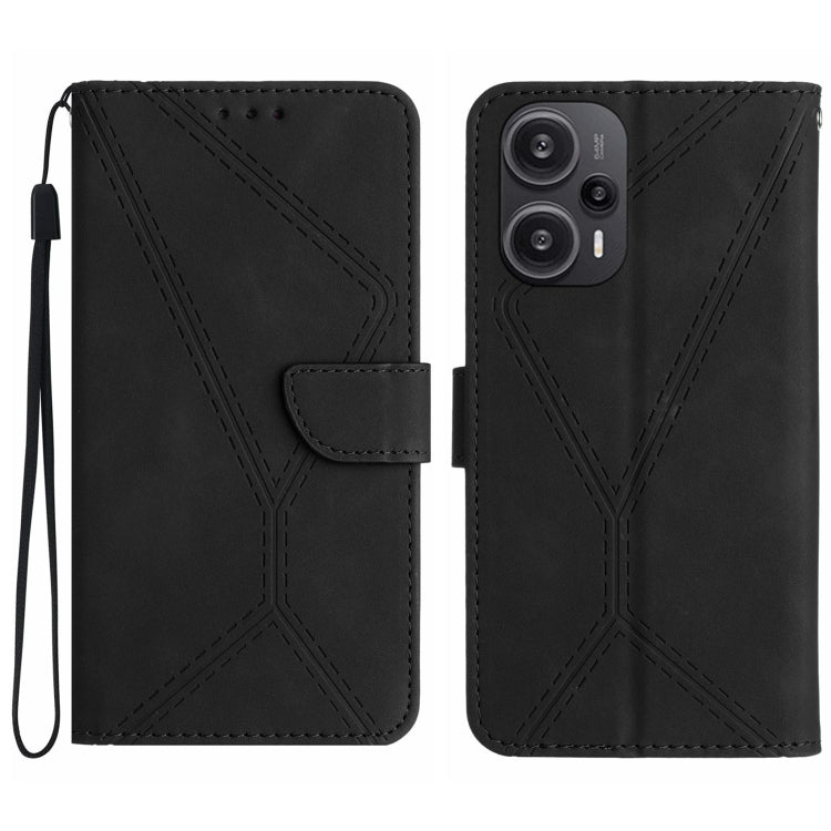 Stitching Embossed Leather Phone Case