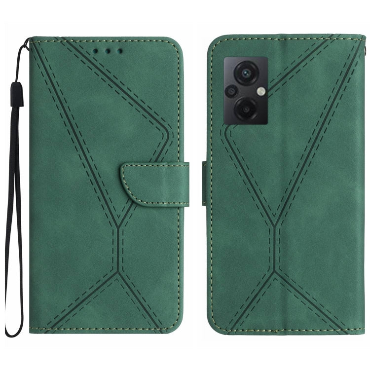 Stitching Embossed Leather Phone Case