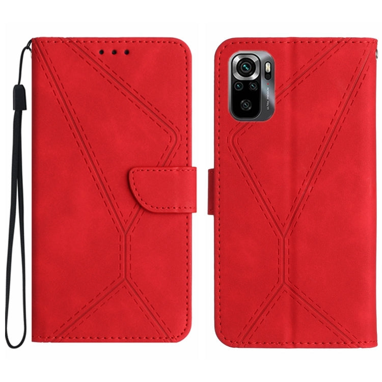 Stitching Embossed Leather Phone Case