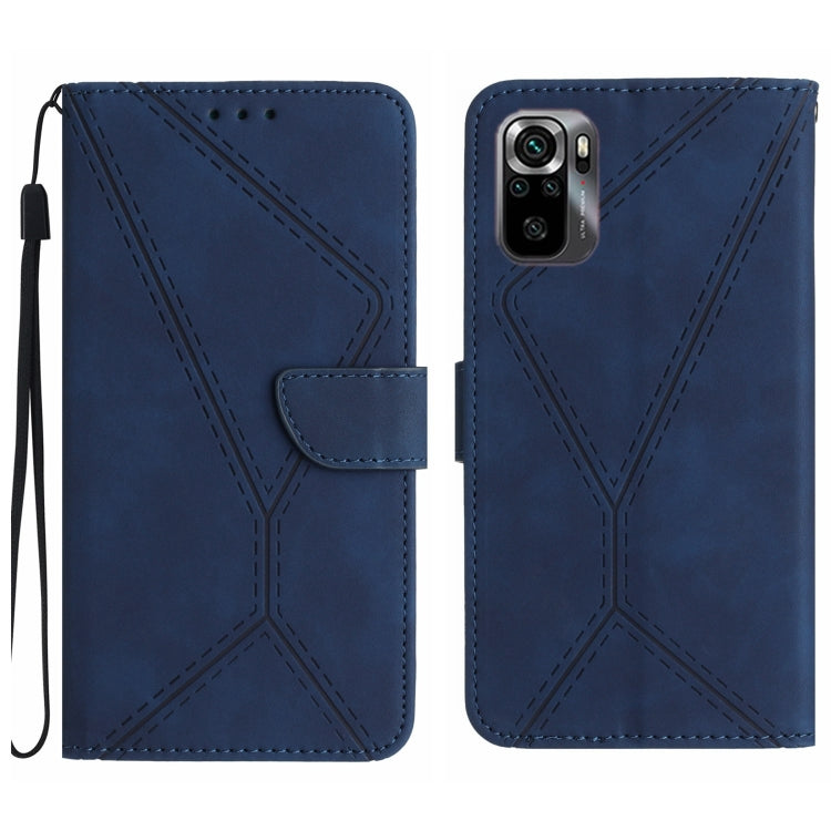 Stitching Embossed Leather Phone Case