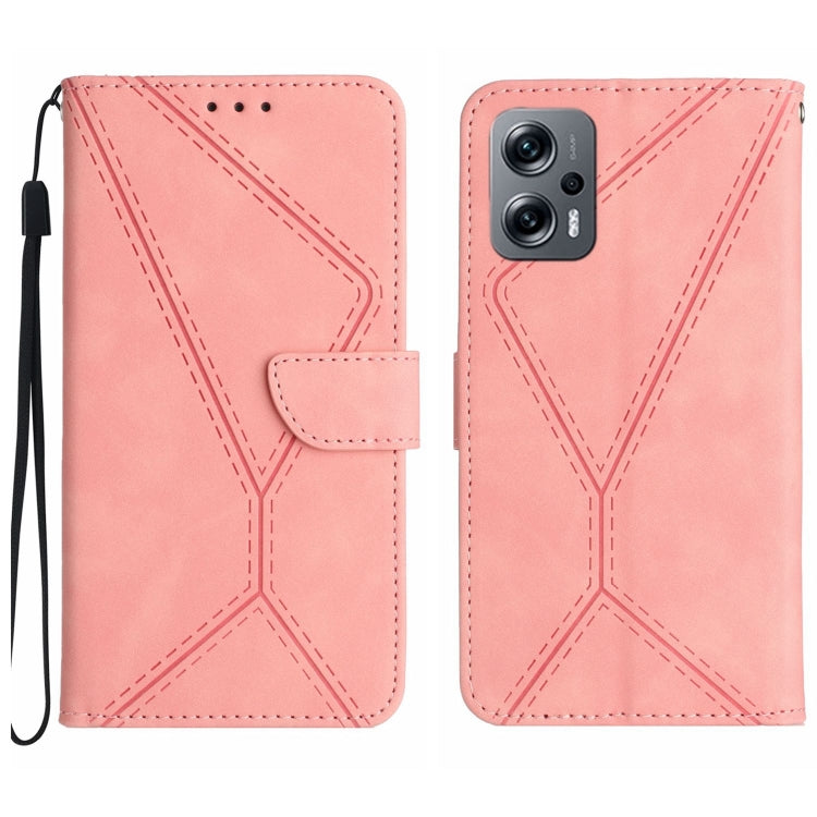 Stitching Embossed Leather Phone Case