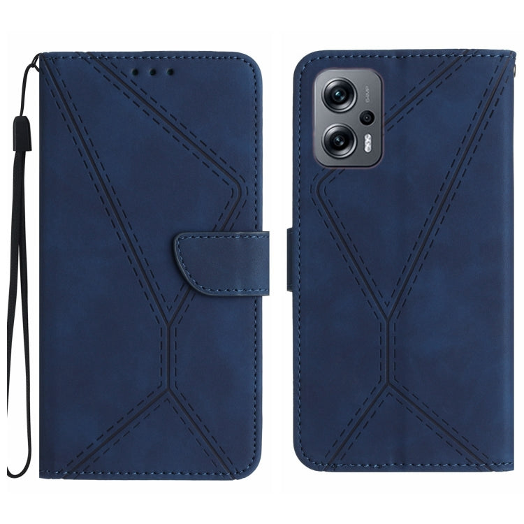 Stitching Embossed Leather Phone Case