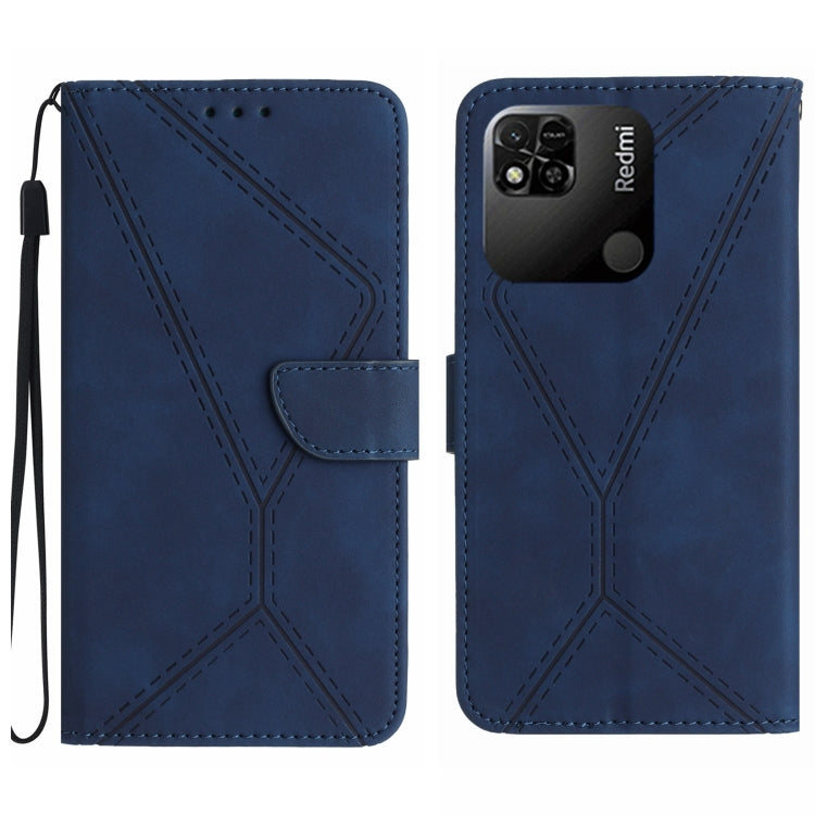Stitching Embossed Leather Phone Case