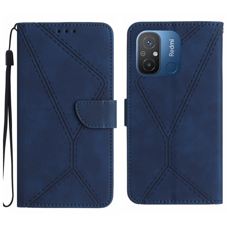Stitching Embossed Leather Phone Case