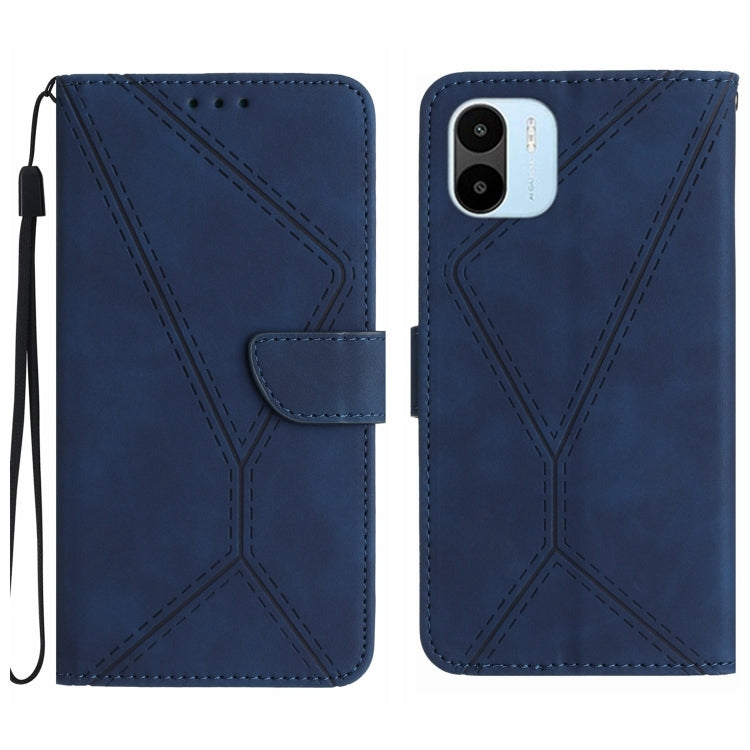 Stitching Embossed Leather Phone Case