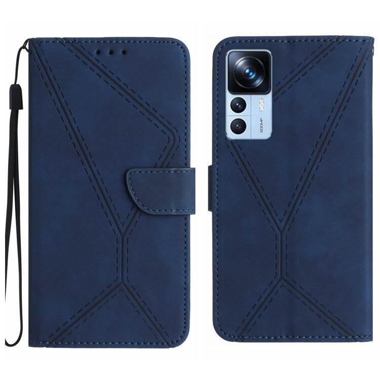 Stitching Embossed Leather Phone Case