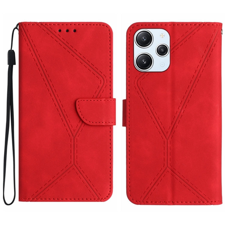 Stitching Embossed Leather Phone Case