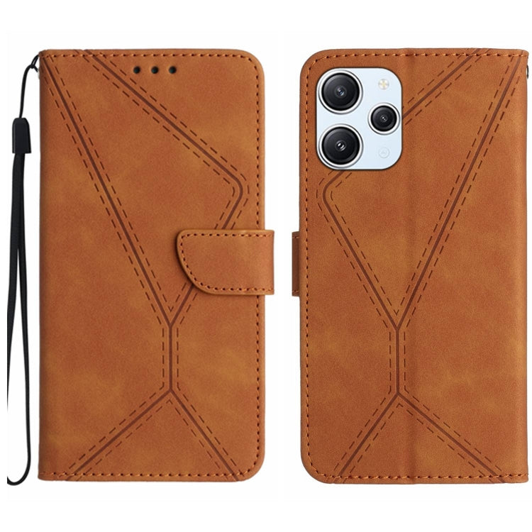 Stitching Embossed Leather Phone Case
