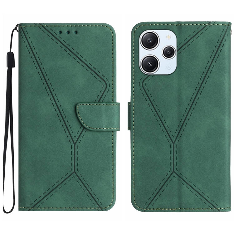 Stitching Embossed Leather Phone Case