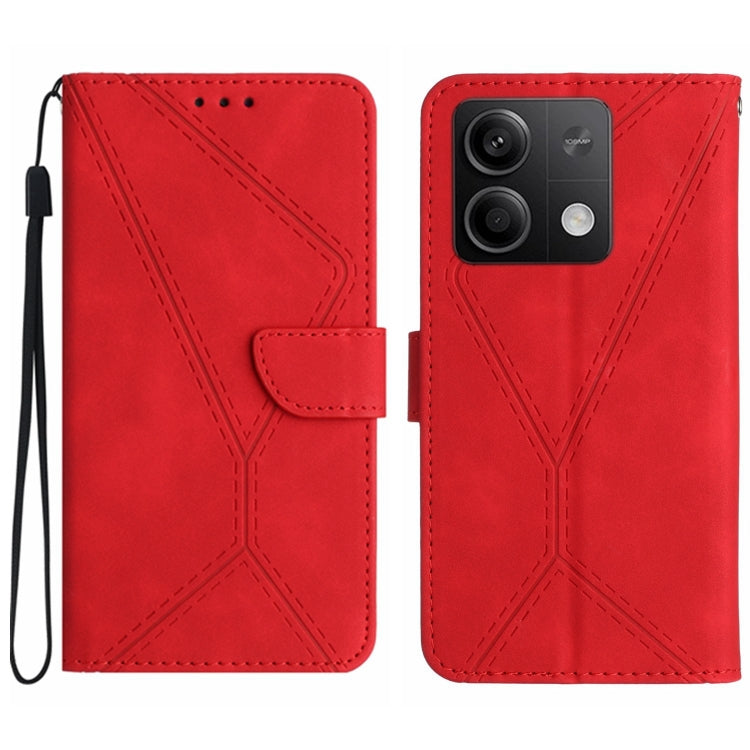 Stitching Embossed Leather Phone Case